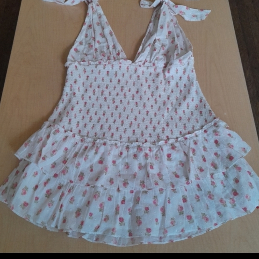 NWOT LOVE SHACK FANCY Mini Dress Size XXL - Picture 4 of 16